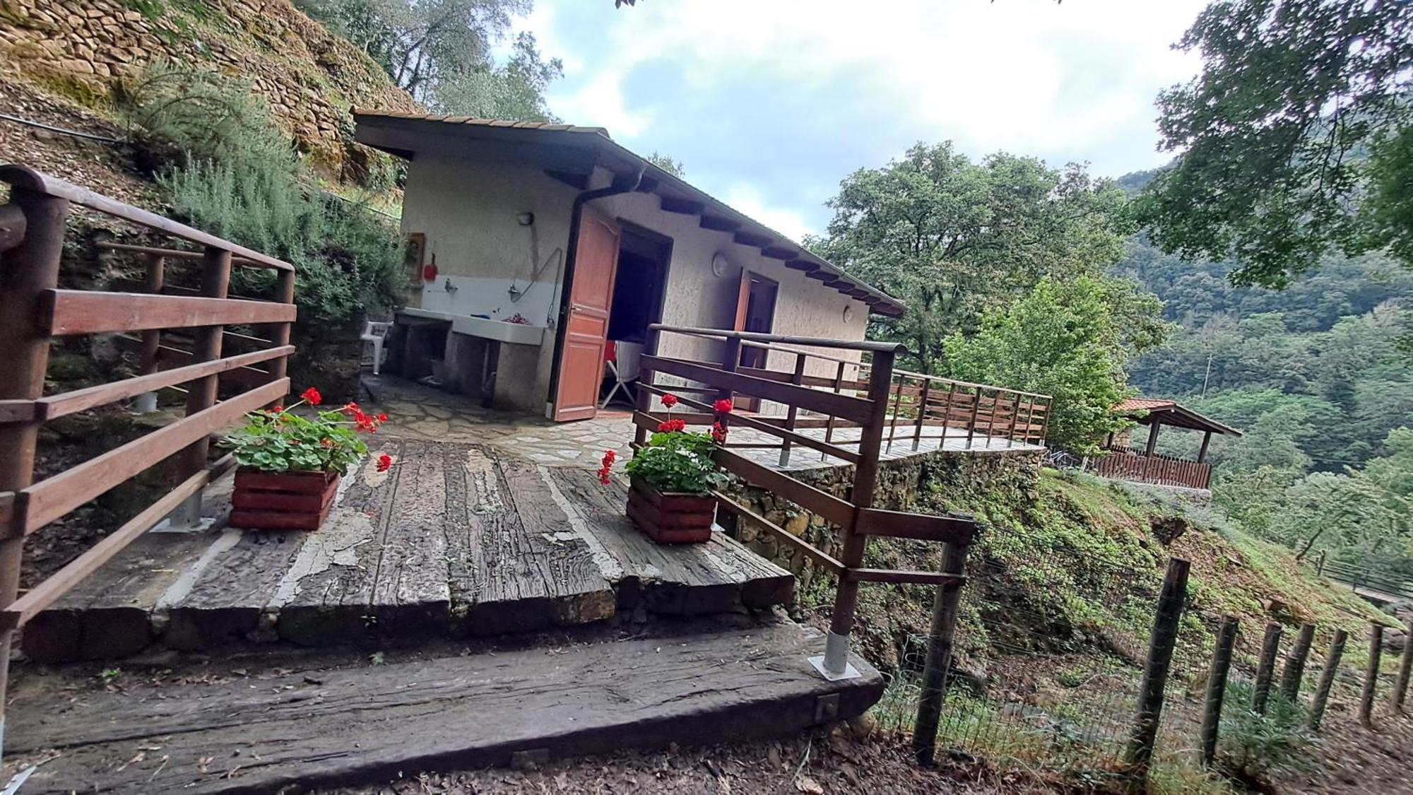 Agricamping Ponteraggio N.1 Hotel Dolceacqua Eksteriør billede